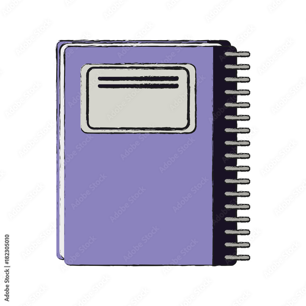 School notebook isolated School notebook isolated