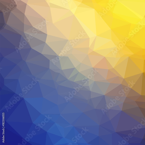 Vector Abstract Colorful Geometric Ornamental Triangle Background