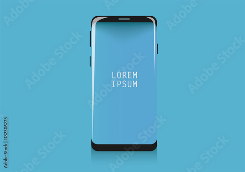 Modern slim smartphone