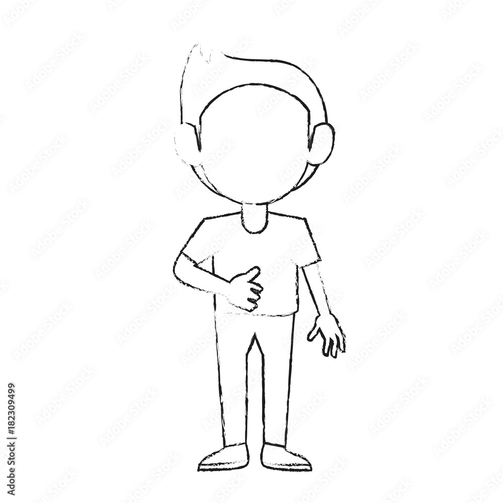 Man faceless avatar Man faceless avatar