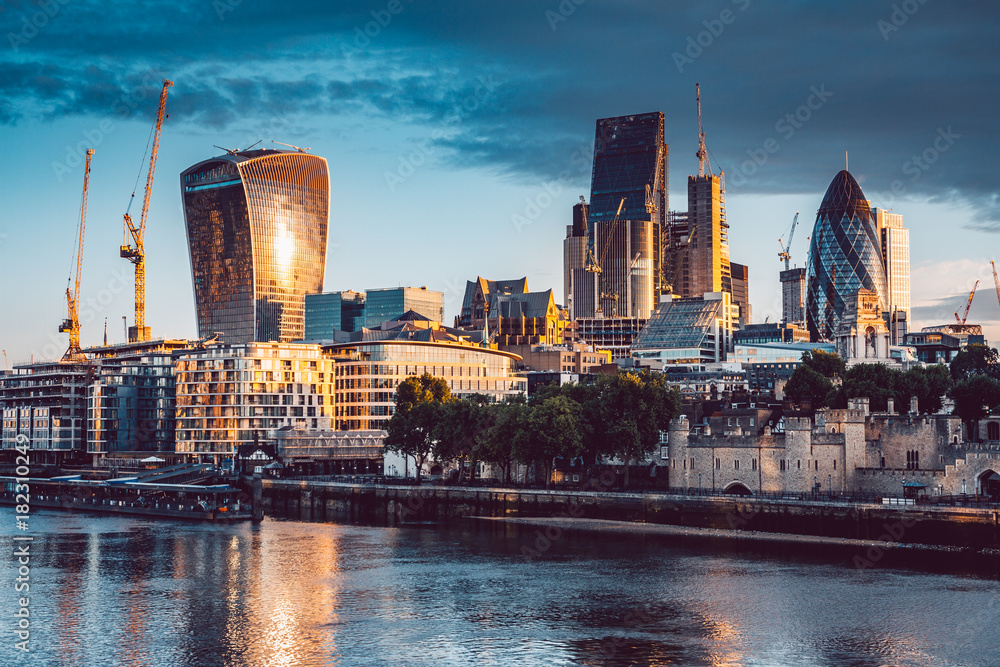 Obraz premium Londonn at sunrise