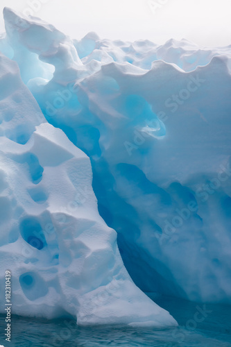 Close up ice berg