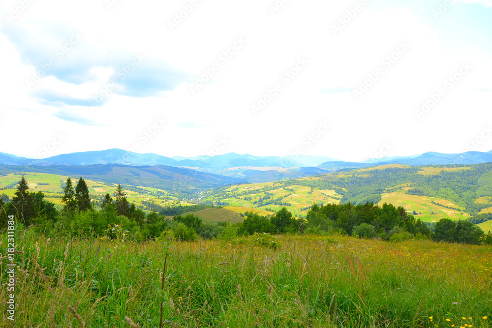 Mountains. Carpathians.