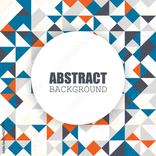 Abstract background, geometric pattern. Vector illustration
