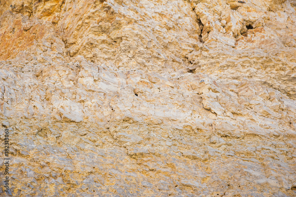 Production of stone at a forsaken quarry Production of stone at a forsaken quarry