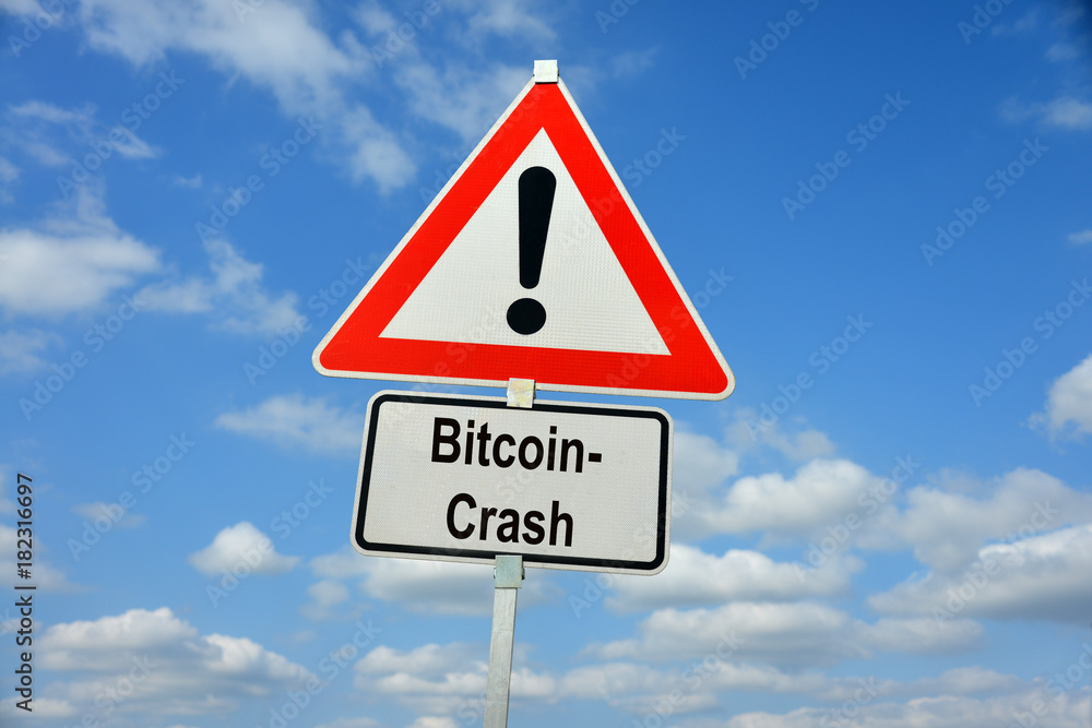 Bitcoin-Crash, Bitcoin-Blase, Spekulation, Spekulationsblase, Digitalwährung, Blockchain, Schild, Achtung, symbolisch, Zahlungsmittel, Buchungssystem, Geldwäsche, Darknet, Streaming, Internet, Wallet Bitcoin-Crash, Bitcoin-Blase, Spekulation, Spekulationsblase, Digitalwährung, Blockchain, Schild, Achtung, symbolisch, Zahlungsmittel, Buchungssystem, Geldwäsche, Darknet, Streaming, Internet, Wallet