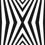 Vector seamless pattern with black and white lines, vertical crossing stripes