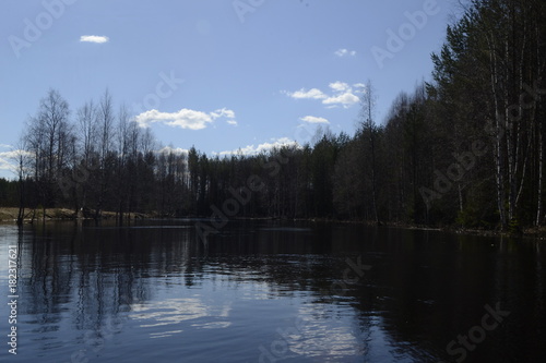 Russia, canoeing tour in Karelia
