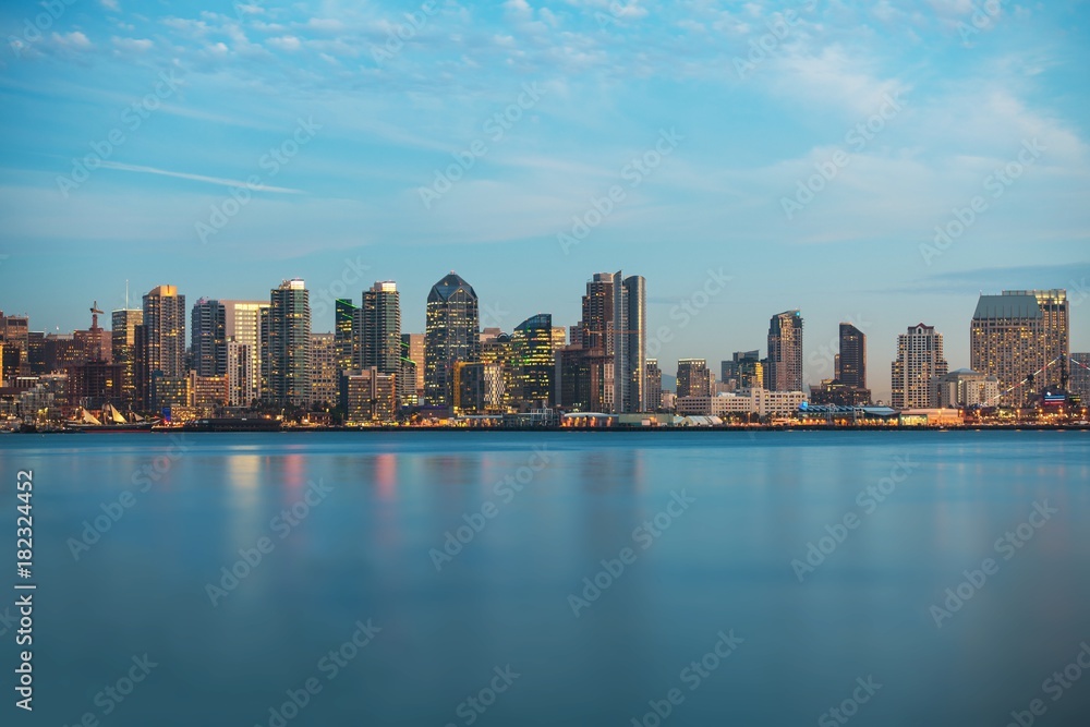 Fototapeta premium Skyline of San Diego California