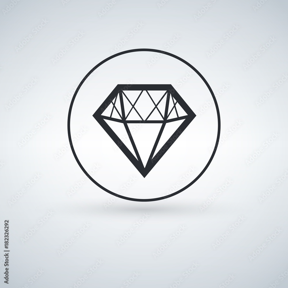 solid icons for Diamond,vector illustrations icon in thecircle solid icons for Diamond,vector illustrations icon in thecircle