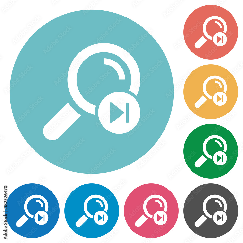 Find next search result flat round icons Find next search result flat round icons