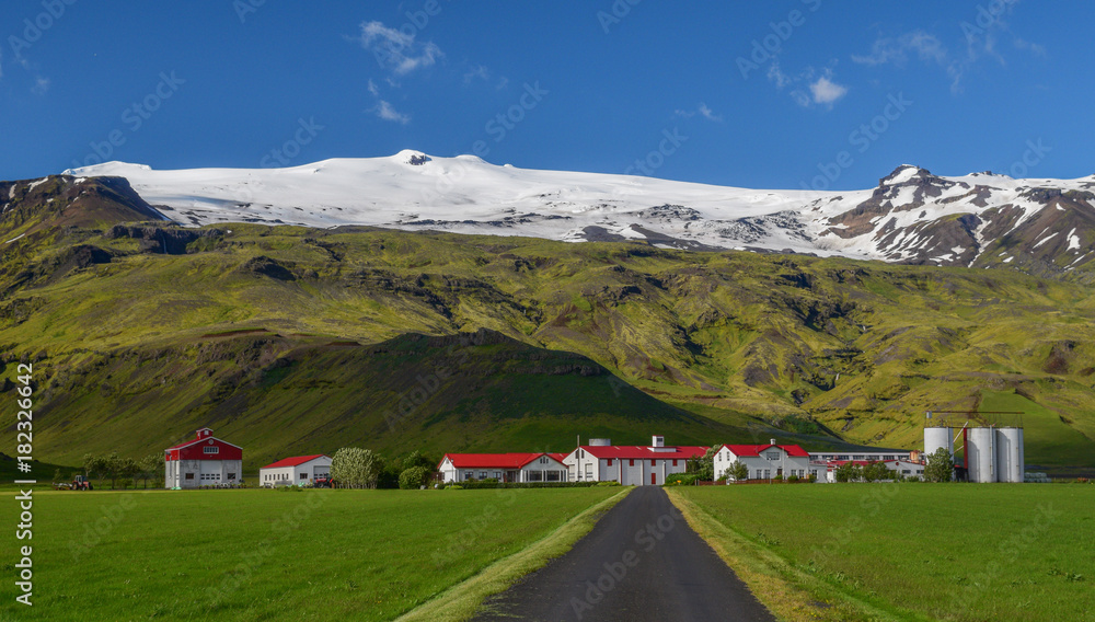 Eyjafjallajökull Volcano, South Iceland