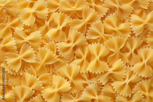 Pasta Farfalle background