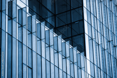 Wallpaper Mural Close-Up of Modern Office Buildings in city of China.. Torontodigital.ca