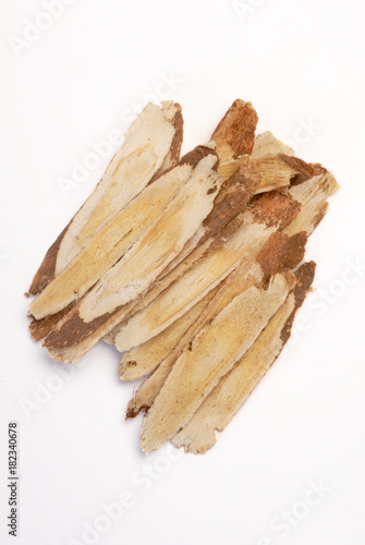 Canvas Print Traditional Chinese Medicine - Astragalus root  (Astragalus membranaceus)