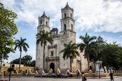 first Roman Catholic church Mexico Yucatan © CL-Medien