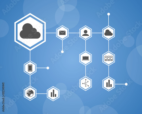 Background style block chain collection