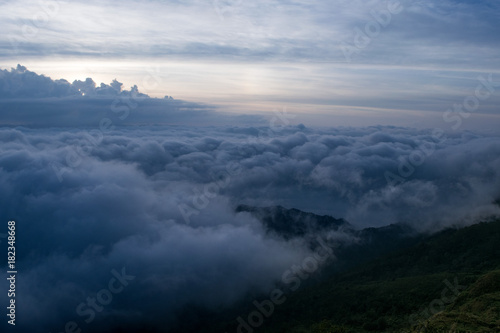 Fototapeta Naklejka Na Ścianę i Meble -  The cloud on morning.