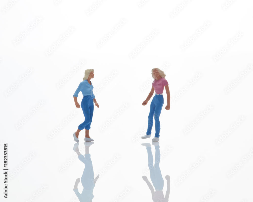 Obraz premium miniature figure dolls