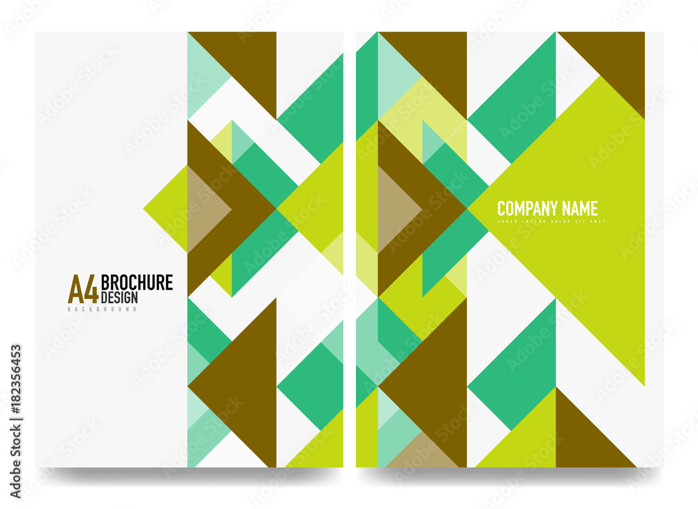 Business brochure cover layout, flyer a4 template Business brochure cover layout, flyer a4 template