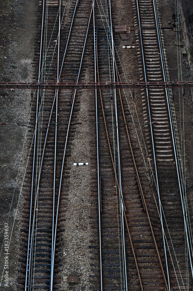 Fototapeta premium Railway tracks