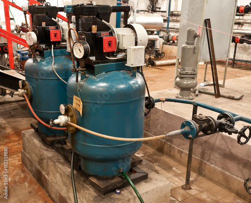 Wallpaper Mural Heat exchanger station Torontodigital.ca