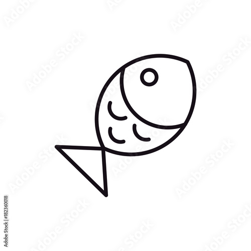 anchovy icon fruit vector logo design logo illustration