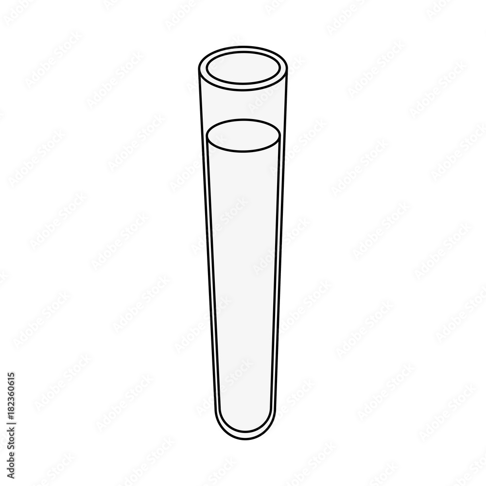 Test tube with blood icon vector illustration graphic design Test tube with blood icon vector illustration graphic design