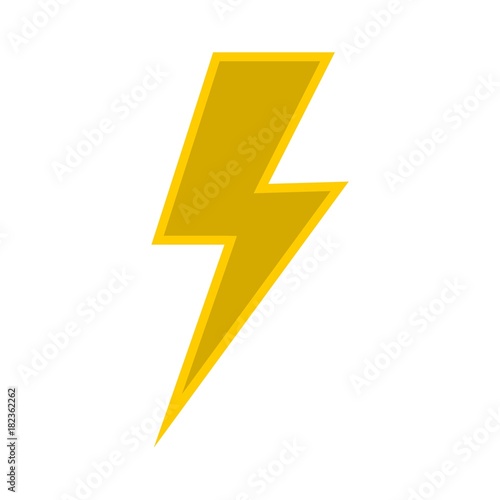 Lightning bolt icon 
