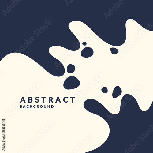 Bright abstract vector background with a dynamic splashes.