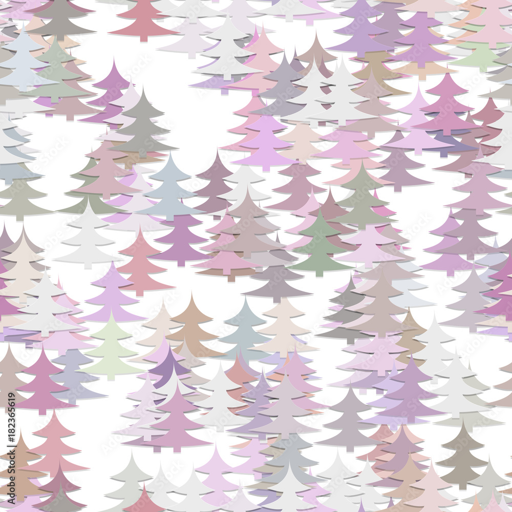 Abstract random pine tree pattern background - vector Christmas holiday decoration graphic design Abstract random pine tree pattern background - vector Christmas holiday decoration graphic design
