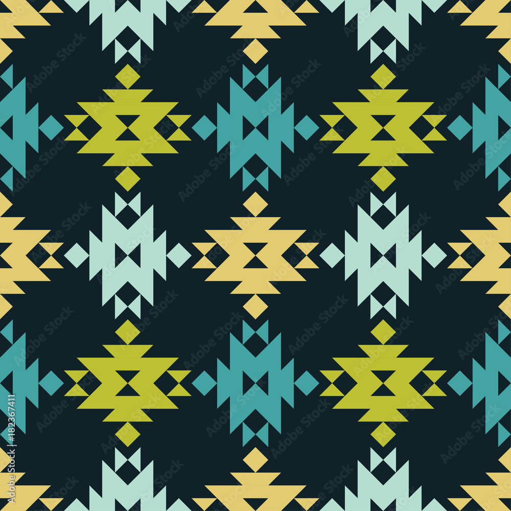 Ethnic boho seamless pattern. Tribal pattern. Folk motif. Textile rapport. Ethnic boho seamless pattern. Tribal pattern. Folk motif. Textile rapport.
