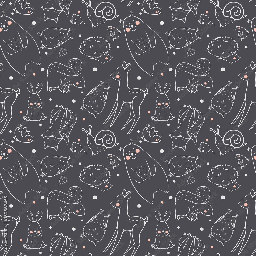 Baby vector pattern Baby vector pattern
