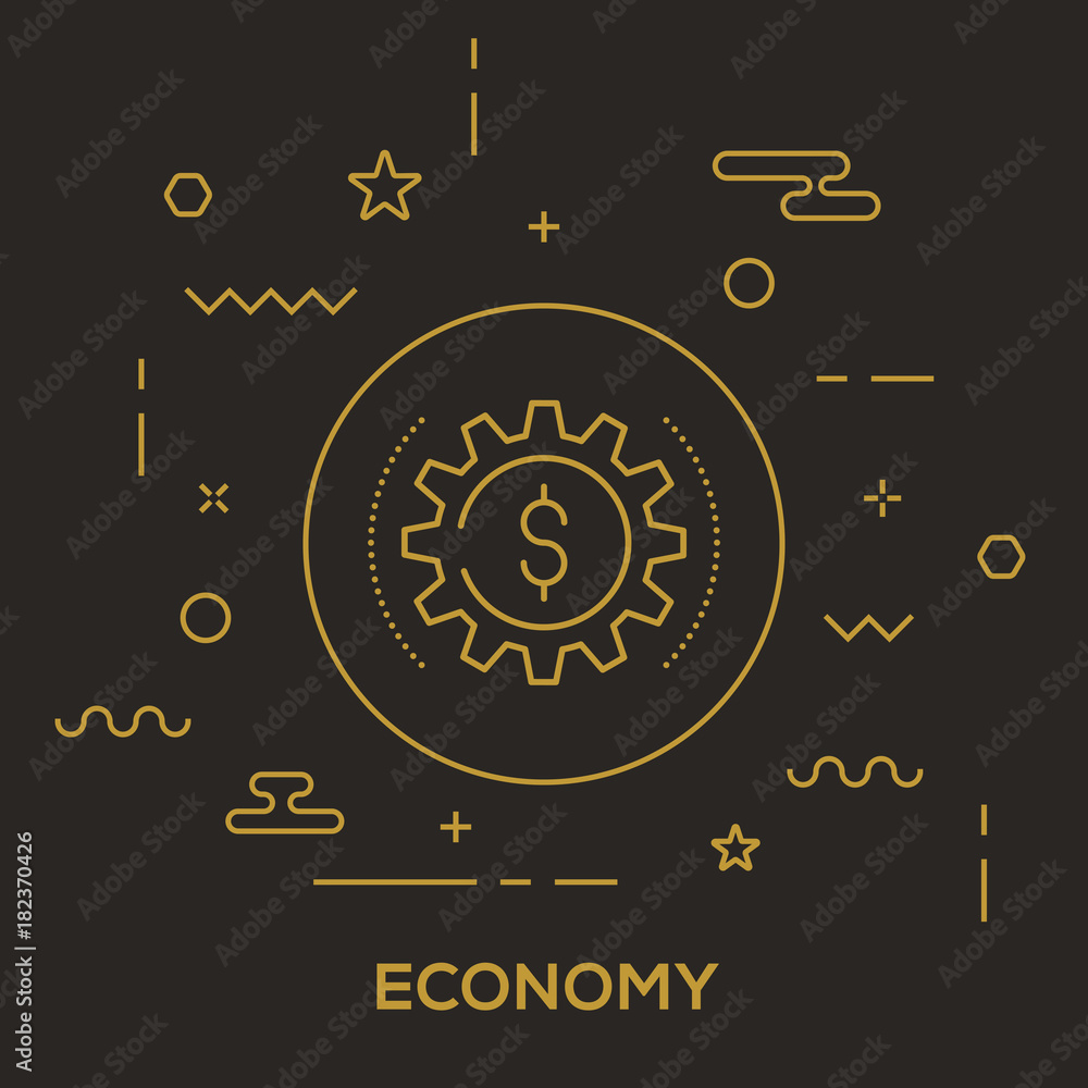 Obraz premium Economy Concept