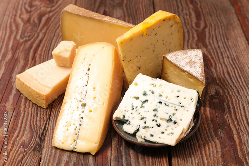 variety of cheese