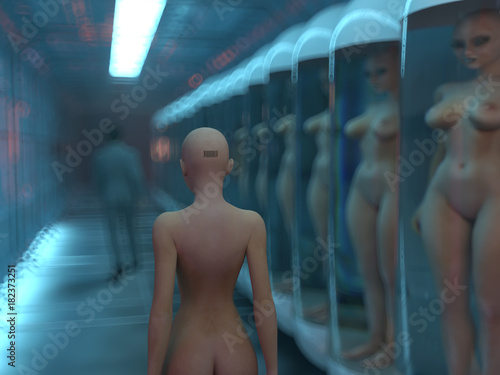 case in human clone factory photo