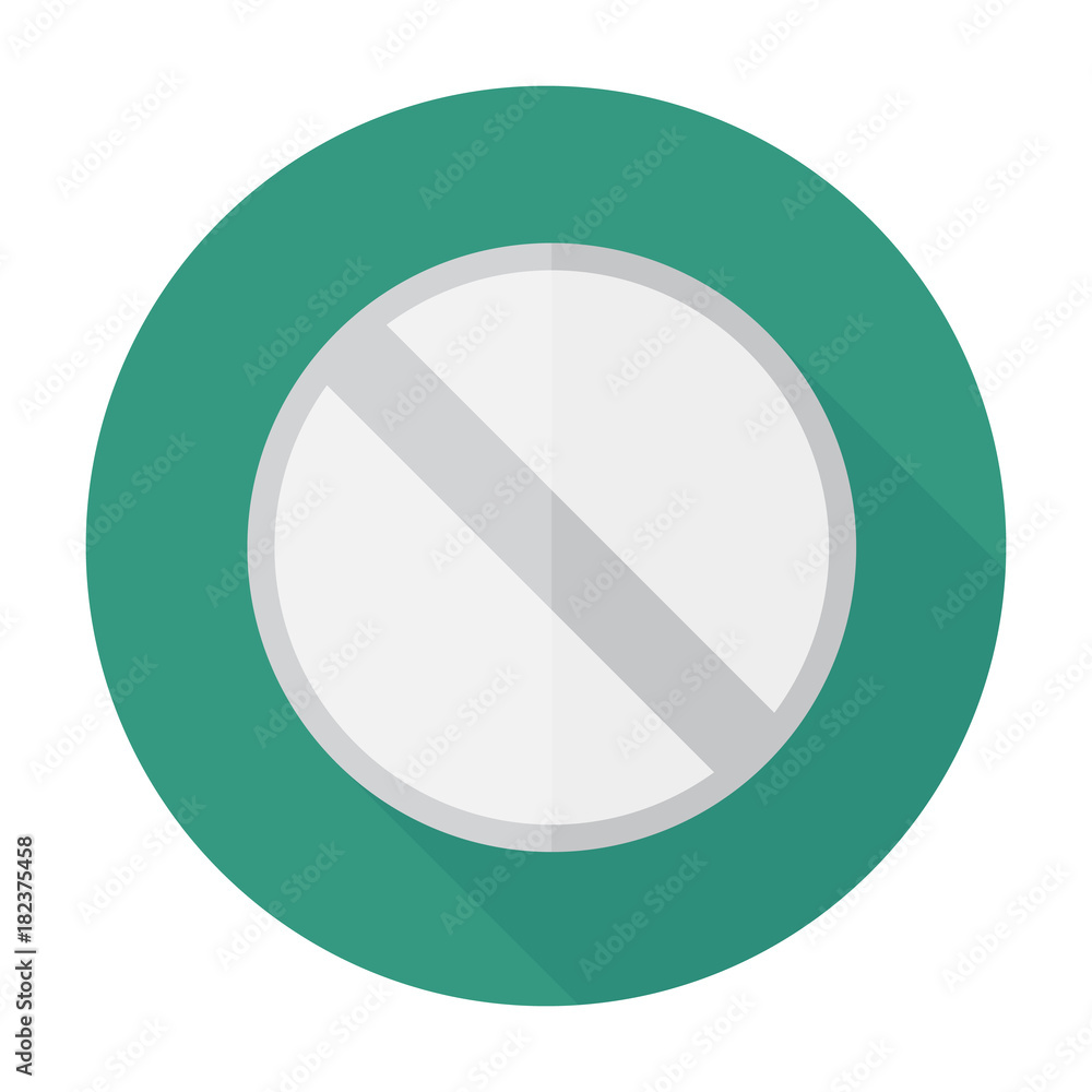 Pill Icon flat Pill Icon flat