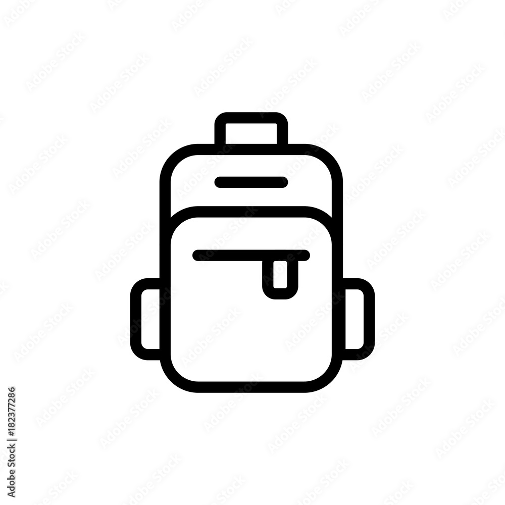 Backpack icon Backpack icon
