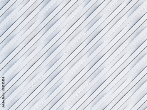 3d white wave stripes background - 3d rendering