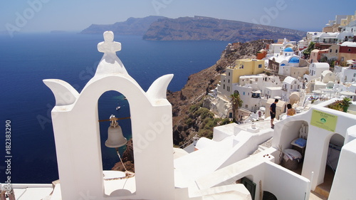 santorini amazing landscape