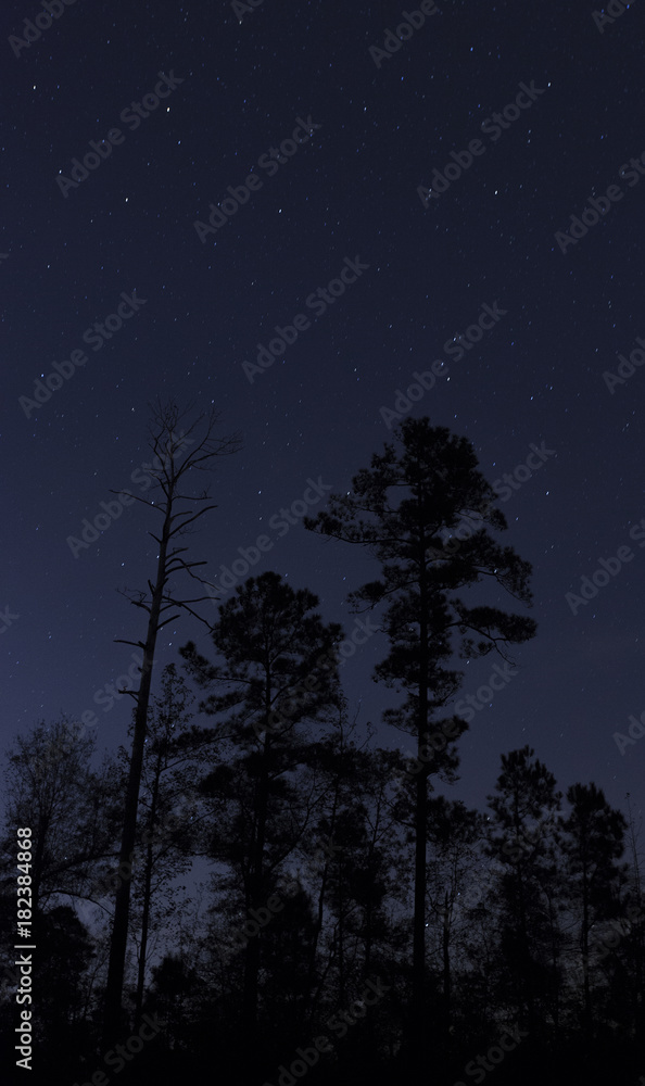 Starry blue sky Starry blue sky