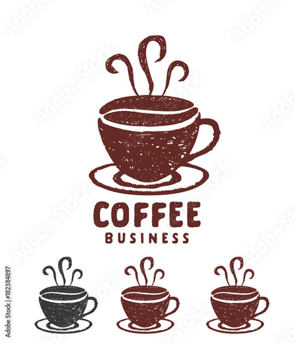 coffee cup cafe restaurant logo