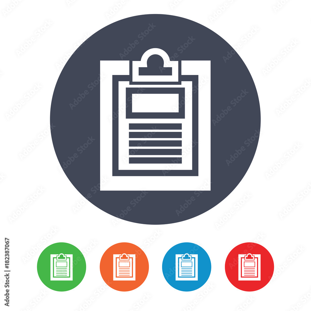 business report clipboard icon business report clipboard icon