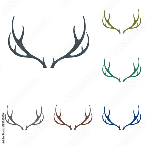 Hunting club logo icon