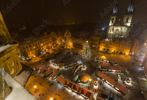 The Old Town Square at Christmas time. © Lukas Gojda