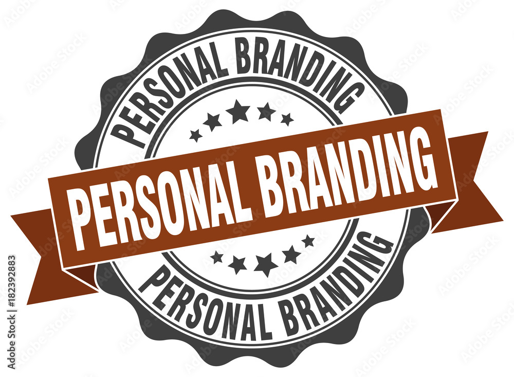 personal branding stamp. sign. seal