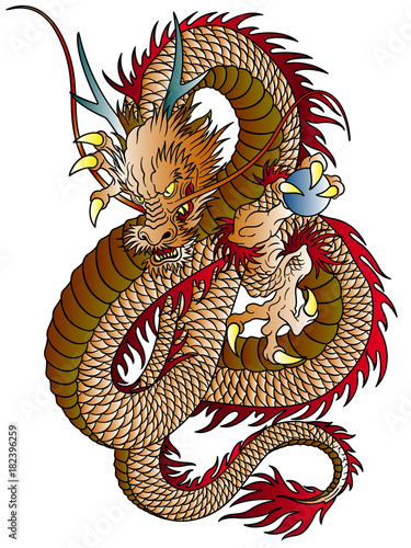 龍のイラスト
