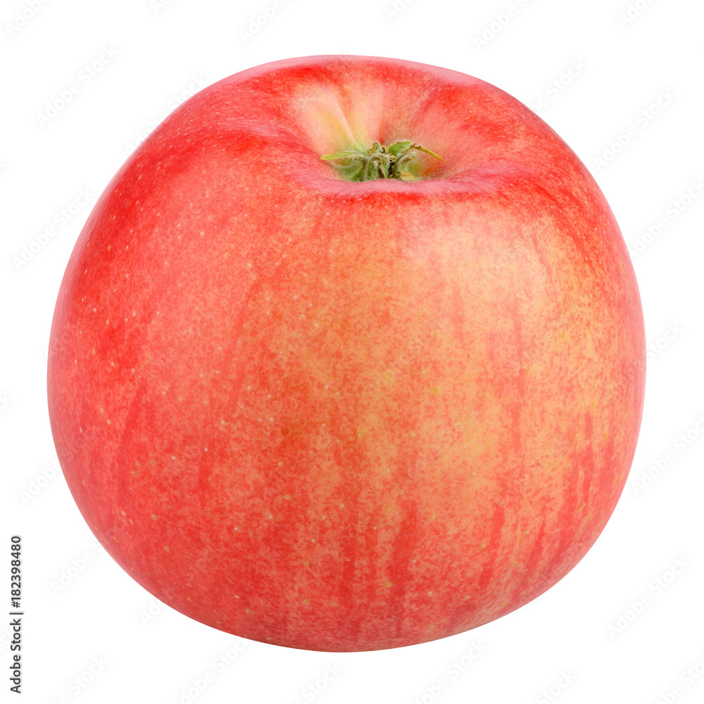 Red apple. Apple isolated on white. With clipping path Red apple. Apple isolated on white. With clipping path