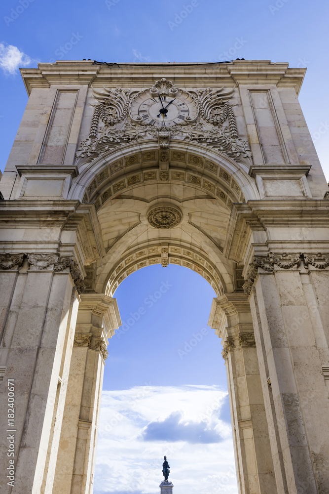 Der Arco da rua Augusta, Lissabon