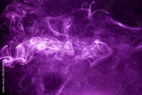 Toxic purple smoke. © peterkai